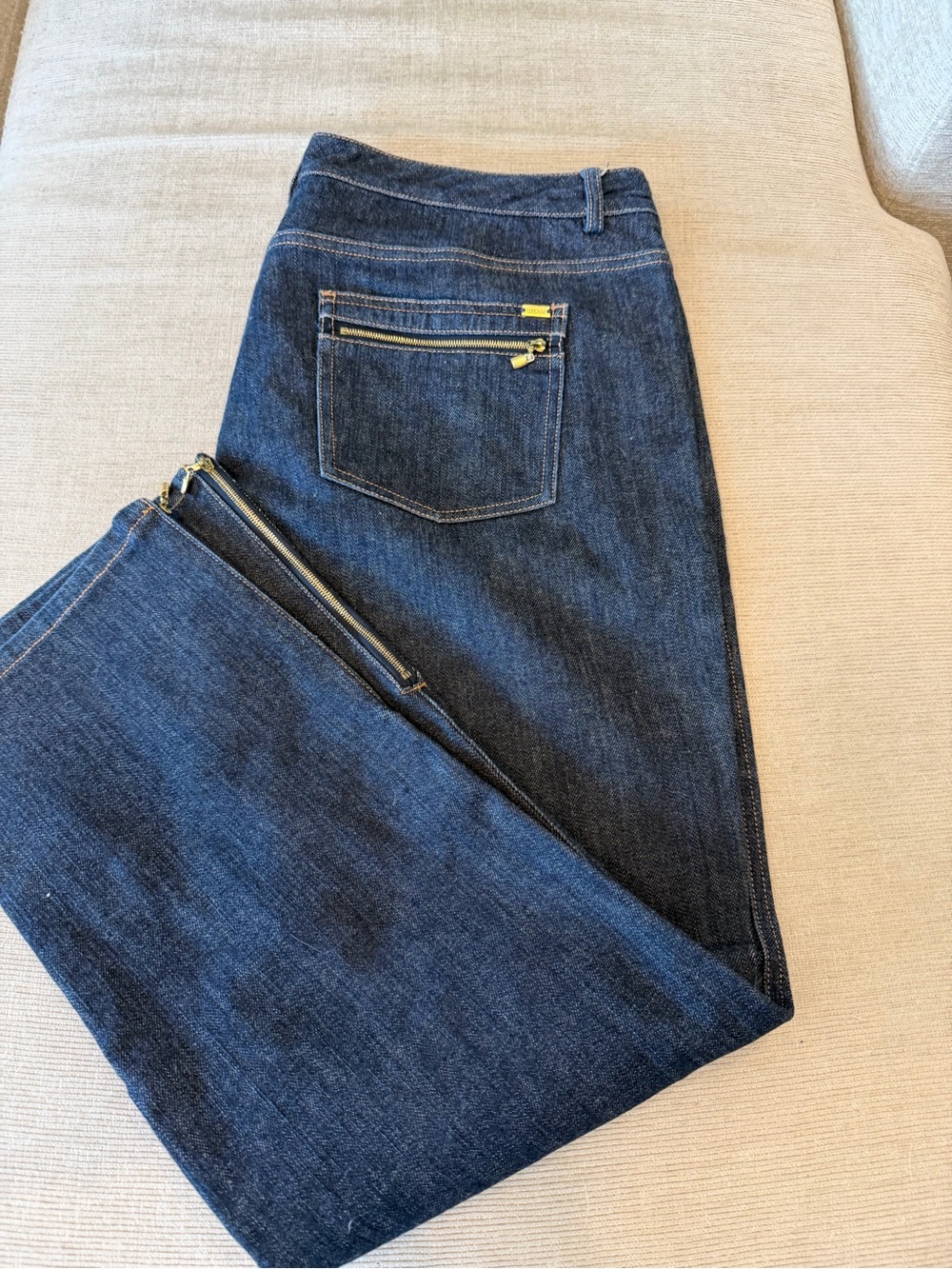 St John dark denim jeans Size 12